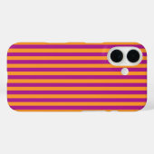 Purple Orange Stripes Seamless Pattern Case-Mate iPhone Case (Achterkant (horizontaal))