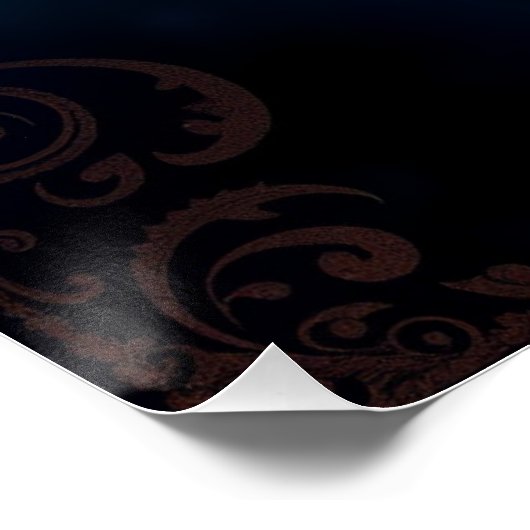 purple orchids perfect poster (Hoek)