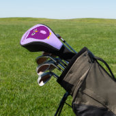 Purple Owl Design Golfheadcover (Insitu)