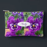 Purple Pansy Floral Flower Purple Viola Girls Etui<br><div class="desc">Pansy Flower Pattern. Designed from my original watercolours.</div>