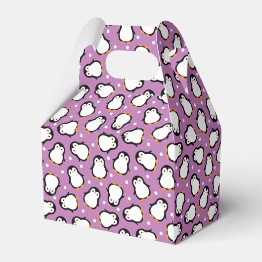 Purple pattern bedankdoosjes (Achterkant)