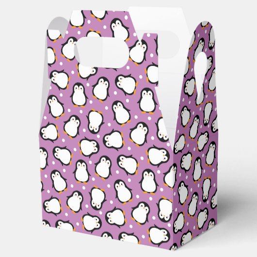 Purple pattern bedankdoosjes (Geopend)