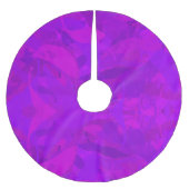 Purple Pattern Kerstboom Rok (Voorkant)