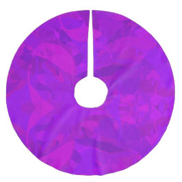 Purple Pattern Kerstboom Rok