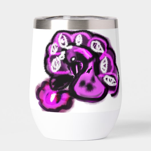 Purple peacock (Achterkant)