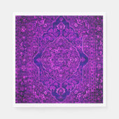 Purple Persian carpet  look - Tabris Servet (Voorkant)