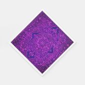 Purple Persian carpet  look - Tabris Servet (Hoek)