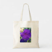 Purple Petunia Tote Bag (Achterkant)