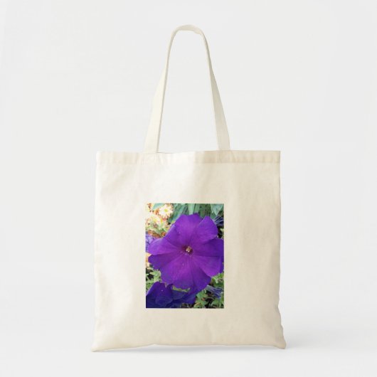 Purple Petunia Tote Bag (Voorkant)