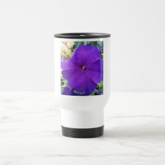 Purple Petunia Travel Mug Reisbeker