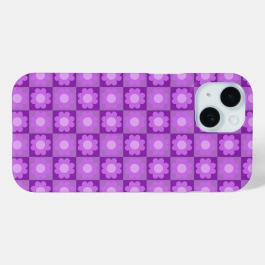 Purple phone case (Achterkant (horizontaal))