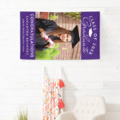 Purple Photo Graduation 2026 Congratulations Spandoek (Insitu)