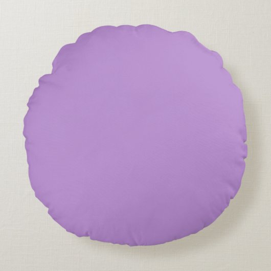 Purple Pillow Matching Kawaii Unicorn  Rond Kussen (Voorkant)