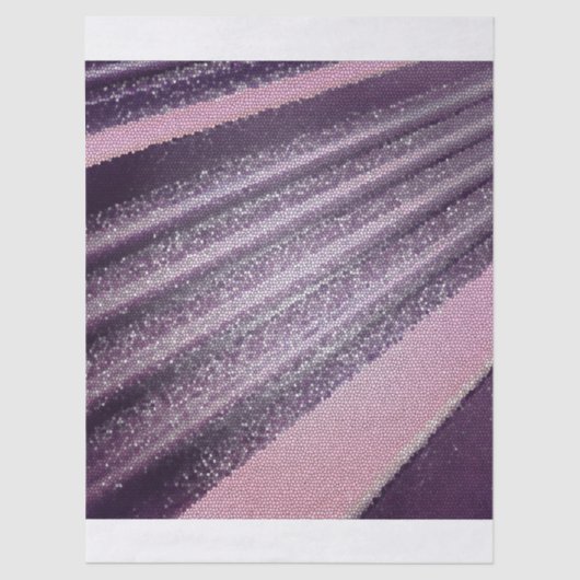 Purple pink abstract stripes with elegant sparkle tissuepapier (Voorkant)
