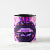 Purple Pink Glossy lip Mok (Midden)
