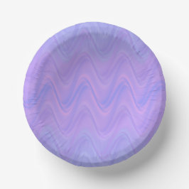 Purple Pink Wavy Lines Pattern Papieren Kommen