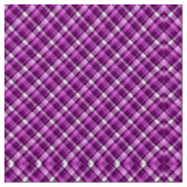 Purple plaid pattern stof (Close Up)