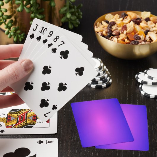 Purple Pokerkaarten (Insitu)