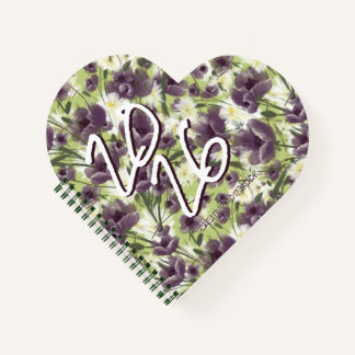 Purple Poppies "Mellow Garden" Notebook Notitieboek