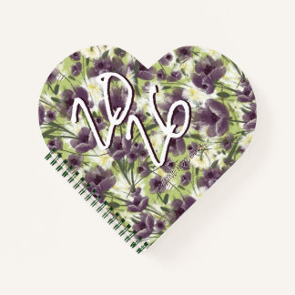 Purple Poppies "Mellow Garden" Notebook Notitieboek