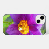Purple poppy phone cover iPhone hoesje (Achterkant horizontaal)