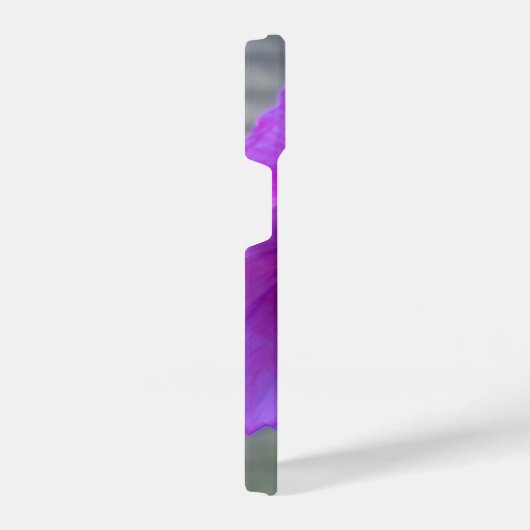 Purple poppy phone cover iPhone hoesje (Rechterkant)