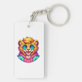 Purple Pounce Sleutelhanger (achterkant)