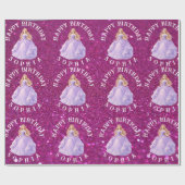 Purple Princess  Cadeaupapier (Vlak)