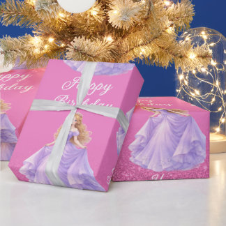 Purple Princess  Cadeaupapier