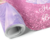 Purple Princess  Cadeaupapier (Rol Hoek)