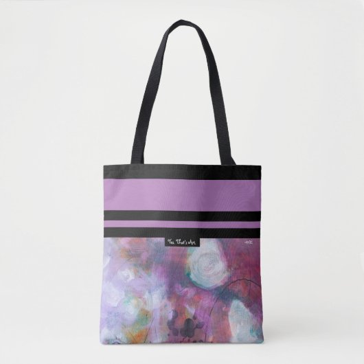 Purple&Rain Tote Bag (Voorkant)