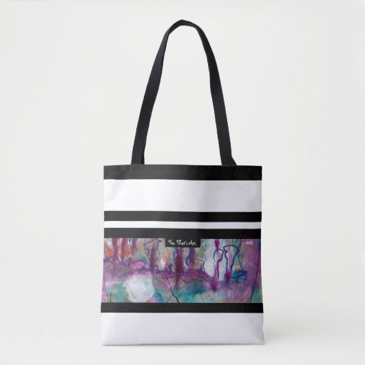 Purple&Rain Tote Bag (Voorkant)