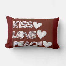 Purple rechtangular cushion/Rechthoekig kussens