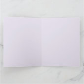 Purple Red Rose Gothic Dark Beauty Crow Raven  Kaart (Binnen)