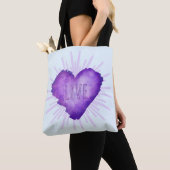 Purple Revolution with LOVE Tote Bag (Dichtbij)