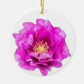 Purple Rose Keramisch Ornament (Voorkant)