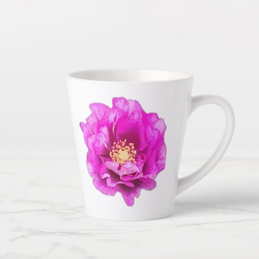 Purple Rose Mug Latte Mok (Rechts)