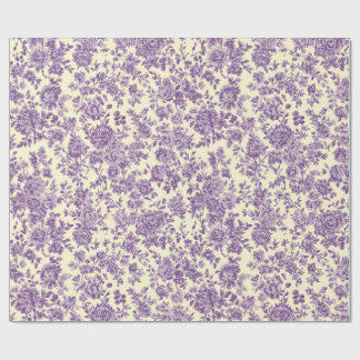 Purple Roses  Cadeaupapier