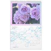 Purple Roses Calendar (Type-B) Kalender (Mar 2027)