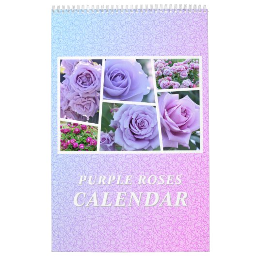 Purple Roses Calendar (Type-B) Kalender (Hoes)