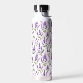 Purple Sage Green Lavender Flowers Waterfles (Links)