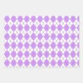 Purple Shapes Inpakpapier Vel (Voorkant 2)