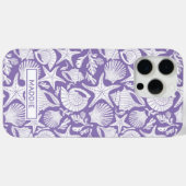 Purple Shells Personalized Case-Mate iPhone Case (Achterkant (horizontaal))