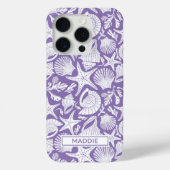 Purple Shells Personalized Case-Mate iPhone Case (Achterkant)