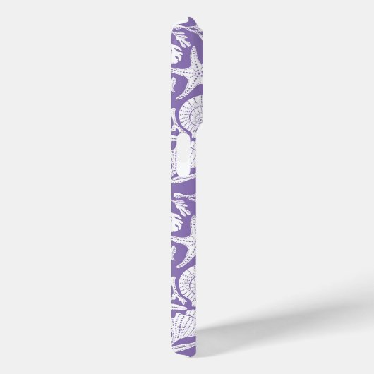 Purple Shells Personalized Case-Mate iPhone Case (Achterkant / Rechts)