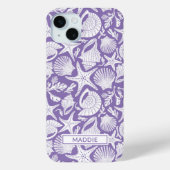 Purple Shells Personalized Case-Mate iPhone Case (Achterkant)