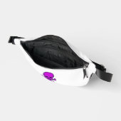 Purple Skull white fanny pack Heuptasje (Open)