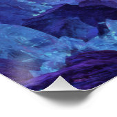 Purple Sky Whale Fantasy Mountain Dreamscape Perfect Poster (Hoek)