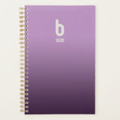 Purple Spiral Planner – 2026 Breath (Voorkant)