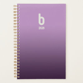 Purple Spiral Planner – 2026 Breath